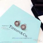 AAA Clone Tiffany 1837 Diamond Earrings - 925 Silver